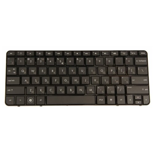 Клавиатура для ноутбуков HP Mini 210-1000 RU Black 1350₽
