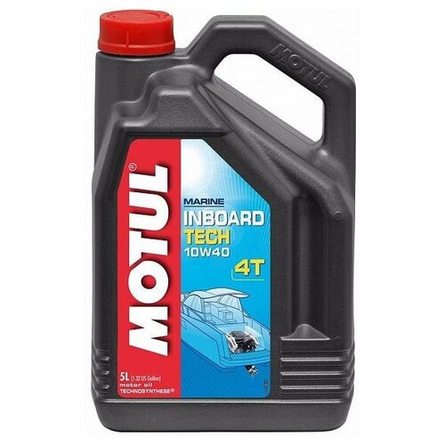 фото Моторное масло motul 4t inboard tech 10w-40 5л 106419