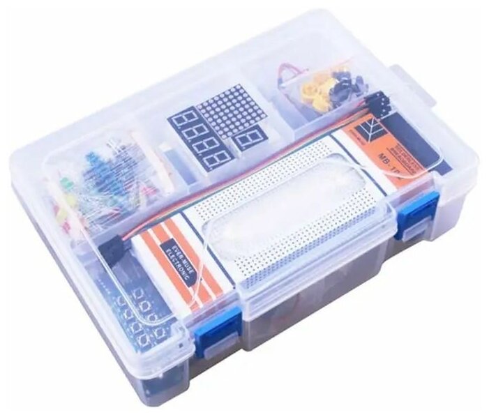 Набор-комплект для программирования с arduino (Ардуино) uno r3 9V Maximum KIT с RFID модулем (С инструкцией)/ датчики / модули / электроника