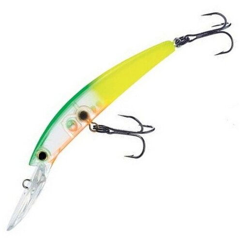 Duel/Yo-zuri, Воблер Crystal Minnow Deep Diver Walleye 90F, арт. R1205, BTCL воблер yo zuri crystal minnow dd walleye 90f r1205 bt 9 5 гр 1 6 2 м