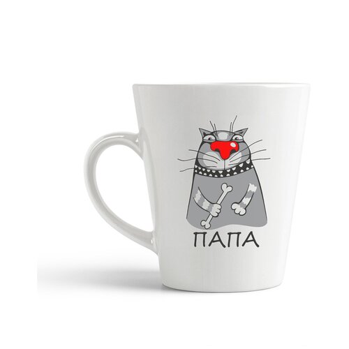 фото Кружка-латте coolpodarok папа кот
