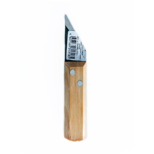 Труд-Вача Нож строителя 180мм (с фиксированным лезвием и деревянной ручкой) (Труд-Вача)
