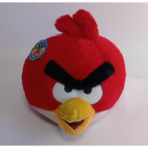 Мягкая игрушка Angry Birds красный RED 25см. angry birds раскраска красная