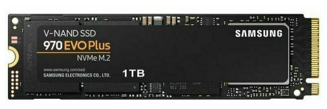 SSD жесткий диск M.2 2280 1TB 970 EVO PLUS MZ-V7S1T0B/AM SAMSUNG