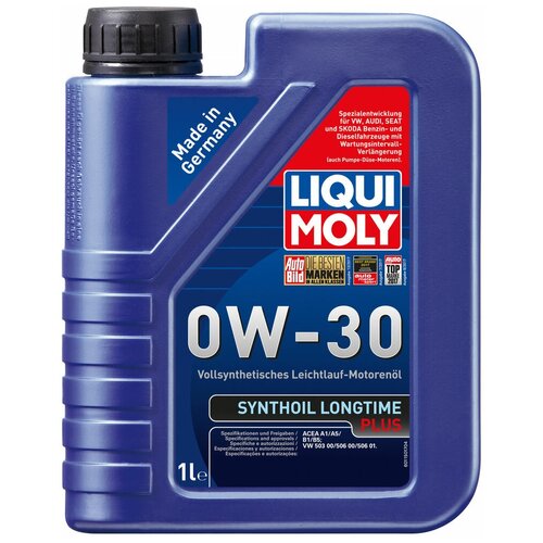 фото 1150 liquimoly синт. мот. масло synthoil longtime plus 0w-30 a1/b1/a5/b5 (1л)