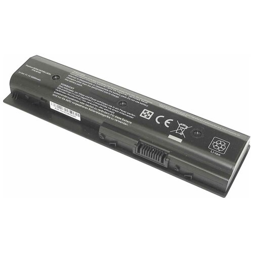 Аккумуляторная батарея (аккумулятор) HSTNN-LB3N для ноутбука HP M6-1000 DV6-7000 DV6-8000 DV5-4000 4400-5200mAh аккумулятор для hp hstnn lb3n mo06 tpn w108 5200mah