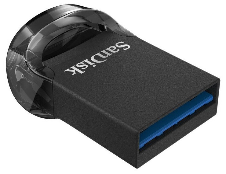 Флеш-карта SanDisk Ultra Fit, 32 Гб, USB 3,1 G1, черная (SDCZ430-032G-G46)