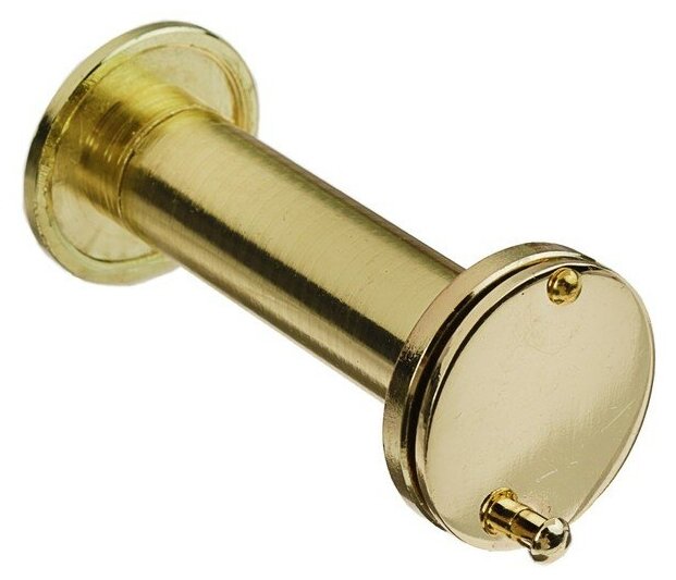Глазок дверной для дверей 60-100 мм аллюр ГДШ-4 Бшт, диаметр 16 мм, цвет золото