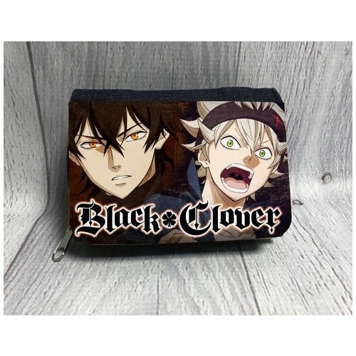 Кошелек Черный Клевер, Black Clover №7