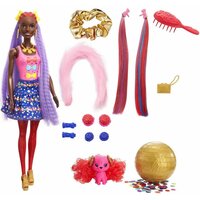 Кукла Барби - Color Reveal Блеск, фиолетовая (Barbie Color Reveal Bows Hair Change Doll)