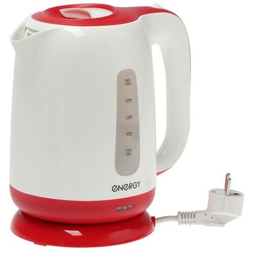 Чайник электрический ENERGY E-274 пластик 17 л 2200 Вт бело-красный 208000₽