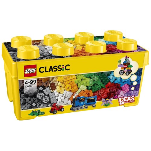 Конструктор LEGO Classic 10696 Набор для творчества среднего размера, 484 дет. конструктор lego classic 11006 синий набор для конструирования