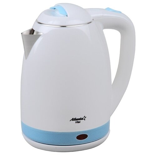 Чайник электрический ATLANTA ATH-2437 1800 Вт белый 18 л металлпластик 135400₽