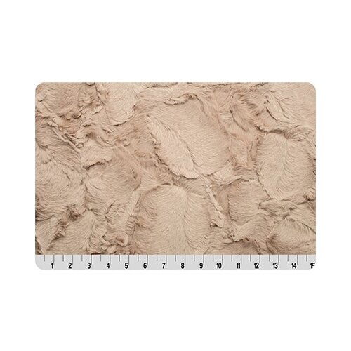 Плюш Peppy 48*48 см, 420 г/м2, 100% полиэстер, safari (HIDE CUDDLE)