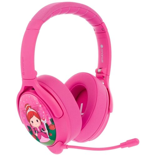 Onanoff Buddyphones Cosmos Plus rose pink детские bluetooth-наушники с микрофоном наушники bluetooth 5 0 anc активное шумоподавление hs bn938 a