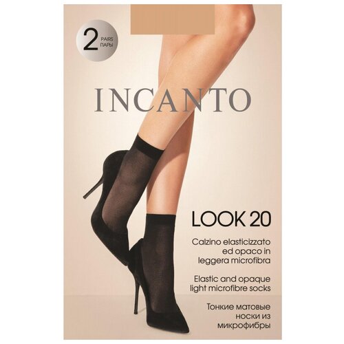 Incanto look 20, носки (2 пары) melon 0-Uni