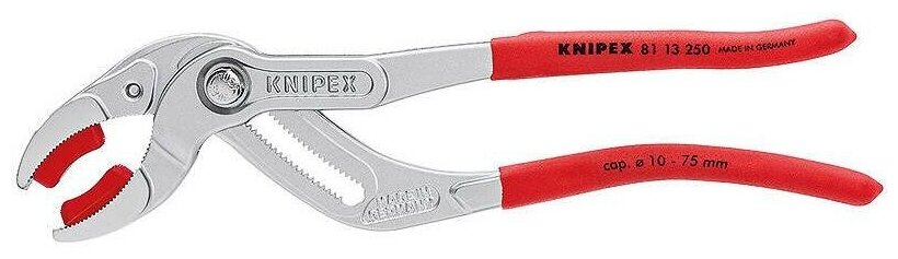 Клещи переставные трубные захватные KNIPEX KN-8113250