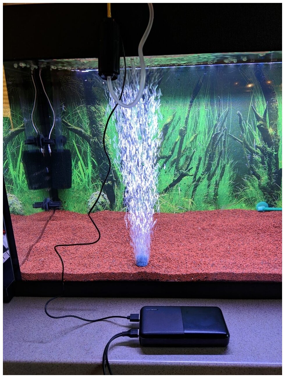 USB компрессор для аквариума