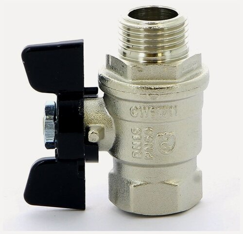 Изображение товара Кран шаровый BUGATTI NEW JERSEY 3/4" ВН бабочка