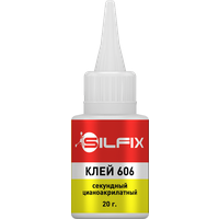 Клей-гель цианоакрилатный Sila SilaFix 606 20 гр SF-606-20