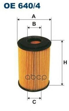 Фильтр Масляный Filtron арт. OE6404