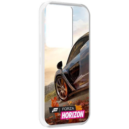 Чехол MyPads Forza Horizon 4 для Itel Vision 3 Plus / Itel P38 Pro задняя-панель-накладка-бампер чехол mypads horizon zero dawn art для itel vision 3 plus itel p38 pro задняя панель накладка бампер