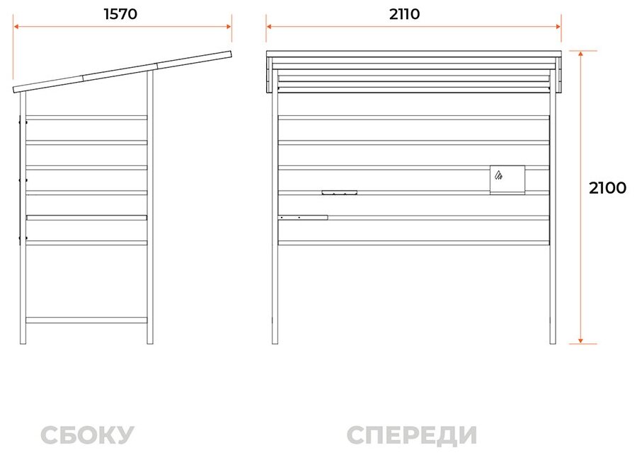 Навес Gratar Grill Zone - фотография № 3