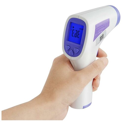 фото Ик термометр qy-ewq-o1, термометр для измерения температуры тела, пирометр термометр, инфракрасный термометр в подарочной упаковке