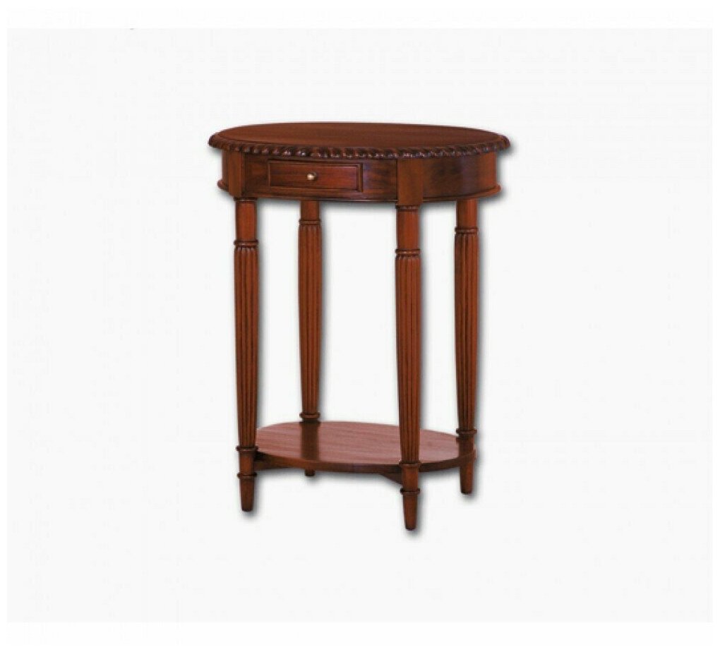 фото Стол приставной из красного дерева