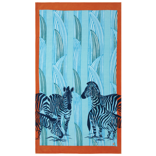 Полотенце пляжное Yves Delorme Zebra Multi Color 102x170 см