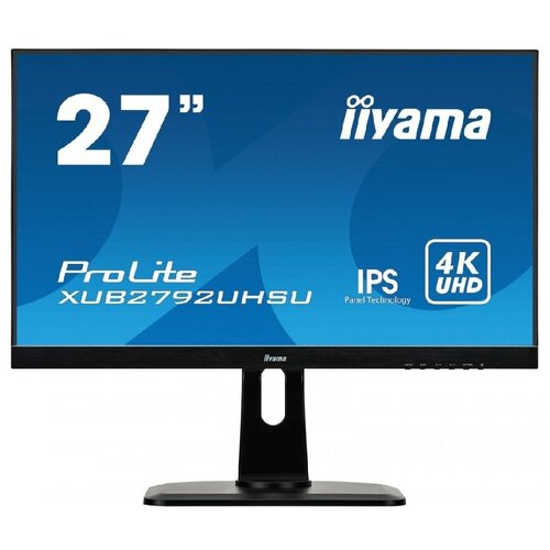 Монитор 27'' Iiyama ProLite XUB2792UHSU-B1, 3840x2160 (16:9), 60hz, IPS