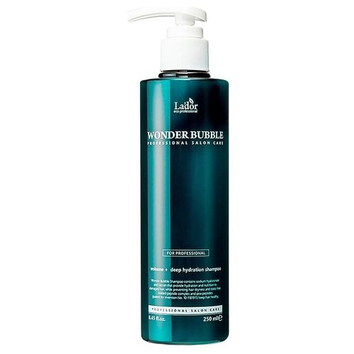 Профессиональный шампунь для увлажнения и объема LADOR Wonder Bubble Shampoo