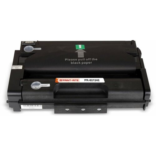 Картридж PRINT-RITE TFR534BPU1J, 821242, черный / PR-821242 print rite pr 821242 картридж лазерный ricoh 821242 черный 6400 стр