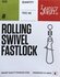 Вертлюги c застежкой Lucky John Pro Series ROLLING SWIVEL FASTLOC...