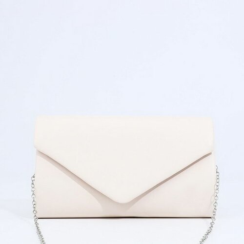 фото Сумка клатч сима-ленд, бежевый сима-лэнд