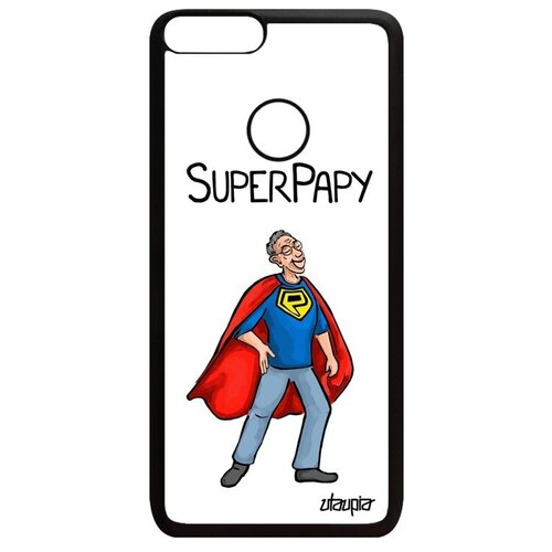 фото Дизайнерский чехол на мобильный // huawei p smart 2018 // "супердед" смешной стиль, utaupia, белый