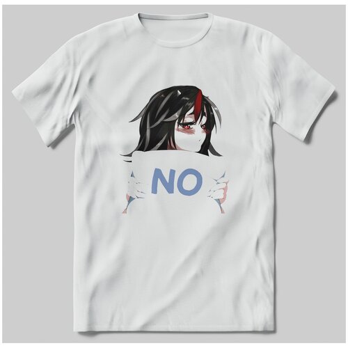 фото Футболка с принтом нет тян brut-shop
