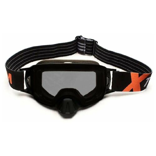 Зимние Мото очки (снегоходные) Маска Abom HEET Xtreme с подогревом Xray Grey