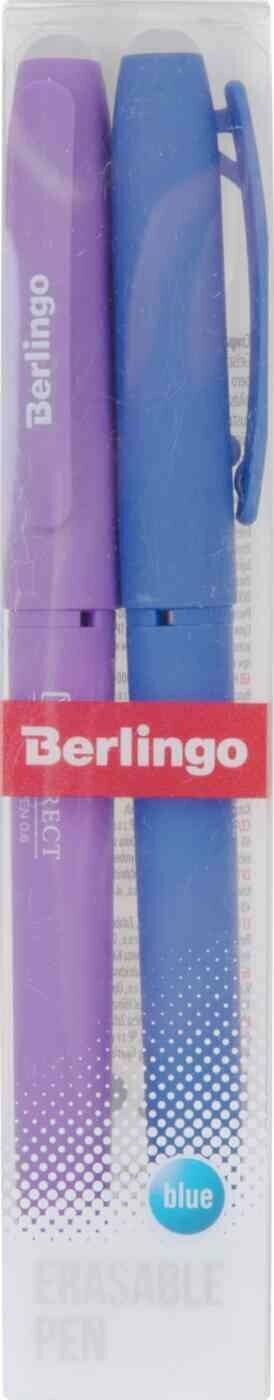 Набор гелевых ручек стираемых Berlingo Correct цвет: синий, 2 шт.