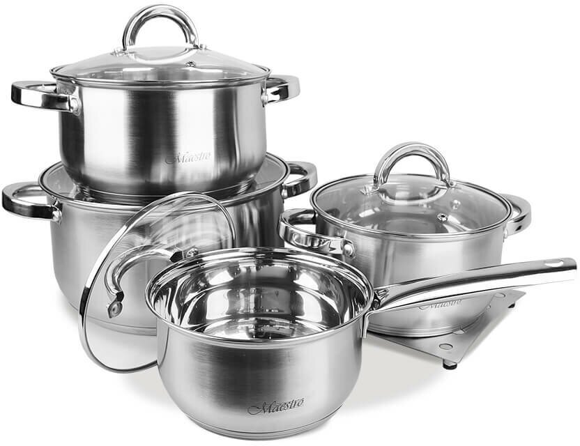 фото MR-2021 Посуда Maestro 9 пр.