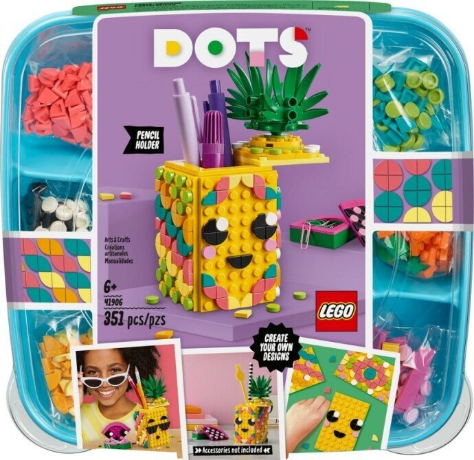 Конструктор LEGO DOTS 41906 Подставка для карандашей Ананас