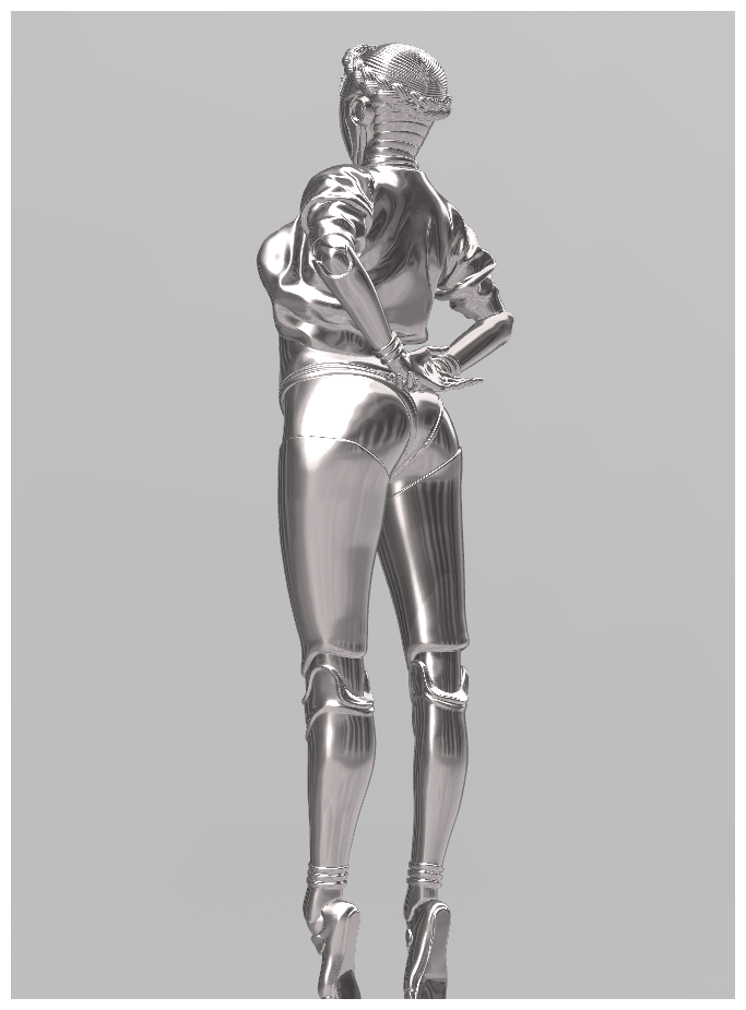 Миниатюра для коллекционирования по известной игре советский робот балерина, близняшка(soviet robot ballerina)