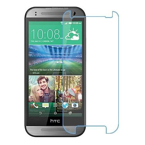 HTC One mini 2 защитный экран из нано стекла 9H одна штука