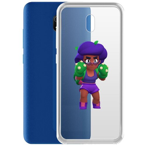 фото Чехол-накладка clear case brawl stars-роза для xiaomi redmi 8a krutoff group