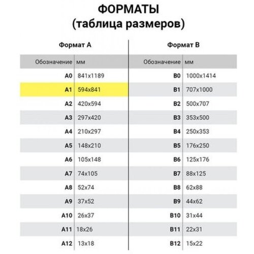 Ватман А1 610 х 860 мм, 1 лист, плотность 200 г м2, гознак С-Пб, упаковка по 10 листов ватман brauberg а1 610 х 860 мм гознак с пб плотность 200 г м2 комплект 3 листа brauberg