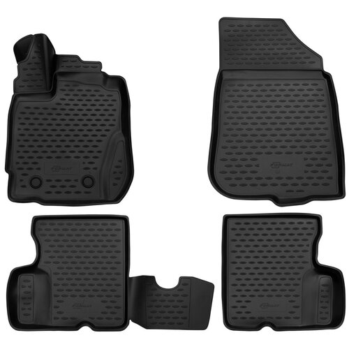 фото Format коврики 3d в салон подходят для renault duster (ip), 2015-2021, с ручкой для дистанционного открытия лючка бензобака, 4 шт. (пу, повышенная износосто