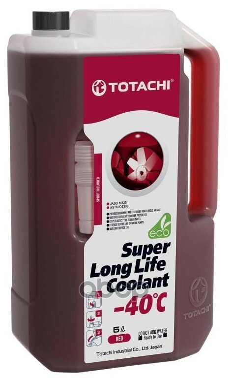 Totachi Super Long Life Coolant Red -40C (5L)_Антифриз! Готовый Красный TOTACHI арт. 41805