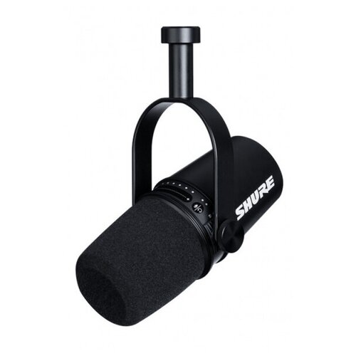 Микрофон студийный Shure MV7 черный 3590000₽
