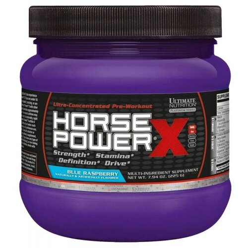 Ultimate Nutrition - Horse Power X (225гр) Лимонад