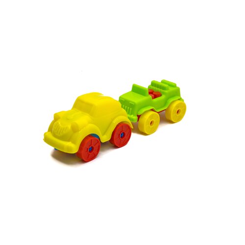 детская машинка каталка 616 а радуга т2 белый Пластиковый конструктор MAXIMUS паровозик из двух машинок / детская машина каталка для мальчиков / игрушка каталка / машинка детская каталка / машинка игрушка / машинка детская игрушка